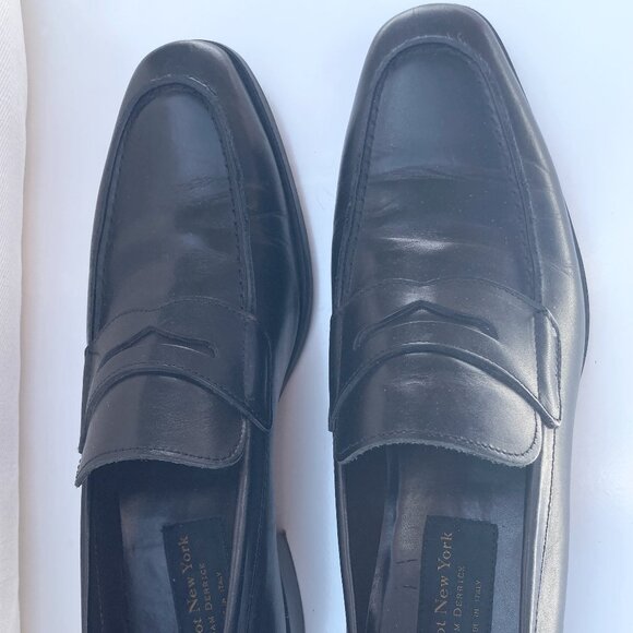 To Boot New York Adam Derrick Tesoro Black Calf Slip On - Picture 1 of 8